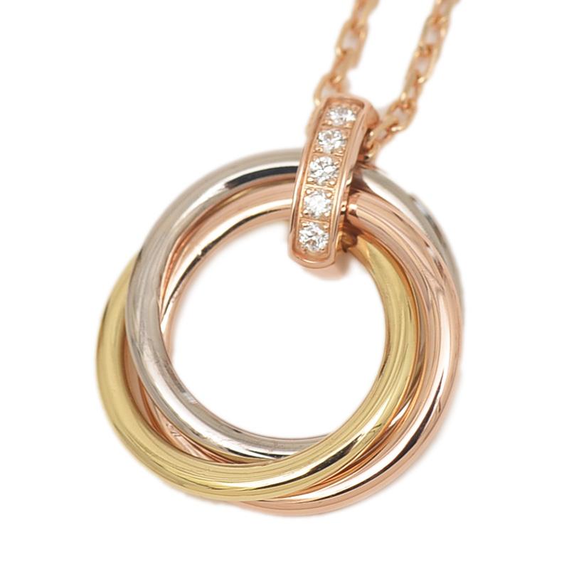 カルティエ トリニティチャーム スリーカラーペンダントトップ カルティエ トリニティチャーム スリーカラーペンダントトップ 楽天