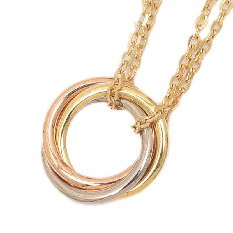 Cartier（カルティエ） トリニティ ネックレス スリーカラーゴールド