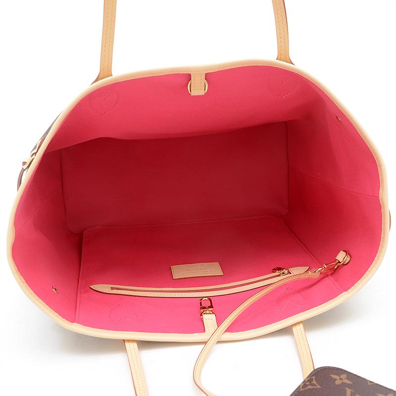 ルイ・ヴィトン LV×TM モノグラム ネヴァーフルMM ポーチ付き M13271