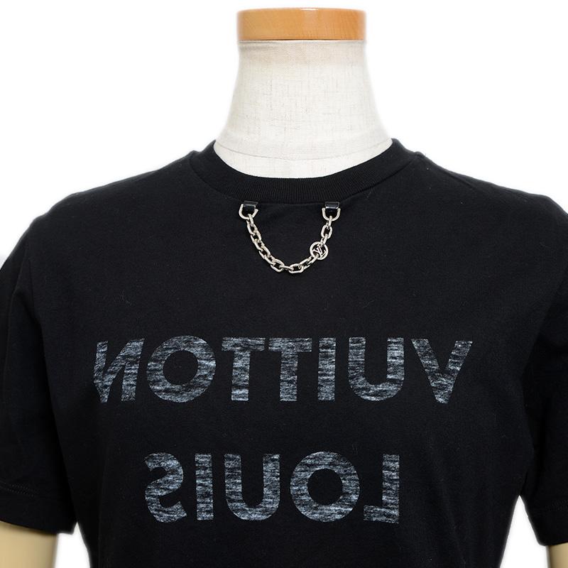 LOUIS VUITTON ルイ・ヴィトン ロゴリバース チェーン 半袖Tシャツ