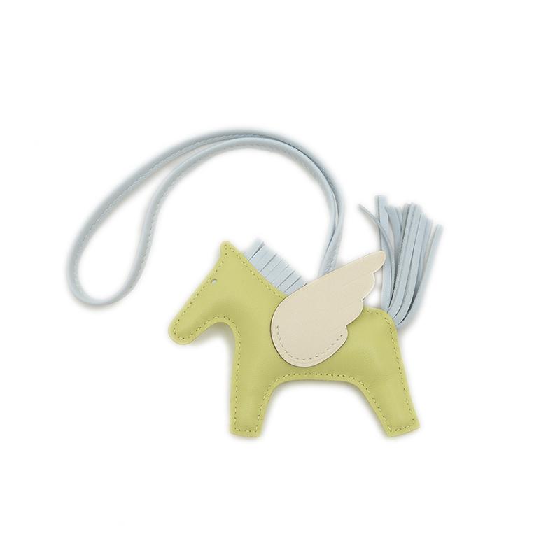 HERMES ペガサスPM ジョーヌブルジョン／ブルーブリュム／ナタ HERMES（エルメス） ロデオ ペガサス PM ジョーヌブルジョン