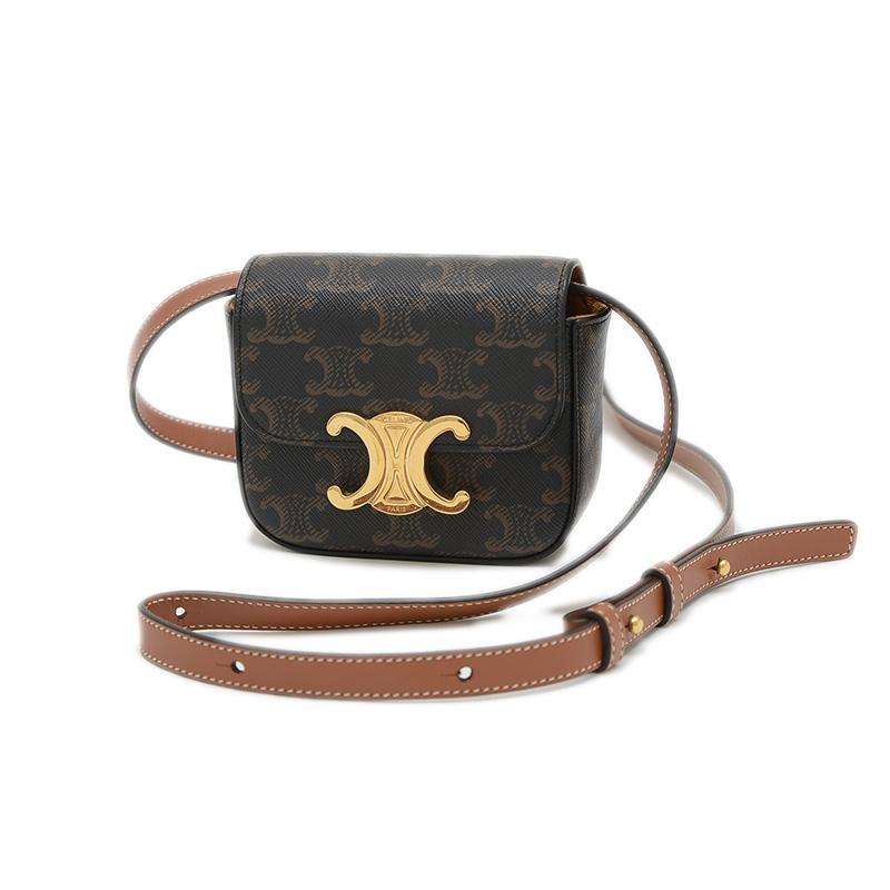 CELINE ミニ クロード / トリオンフ タン