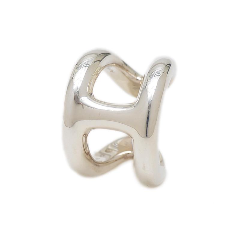 HERMES（エルメス） オスモズ GM リング シルバー SV925 #48 : THIERRY