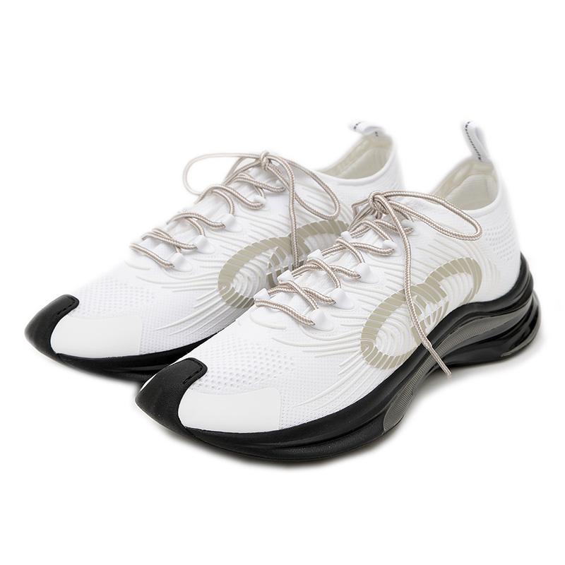 GUCCI（グッチ） グッチラン スニーカー ナイロン ホワイト メンズ