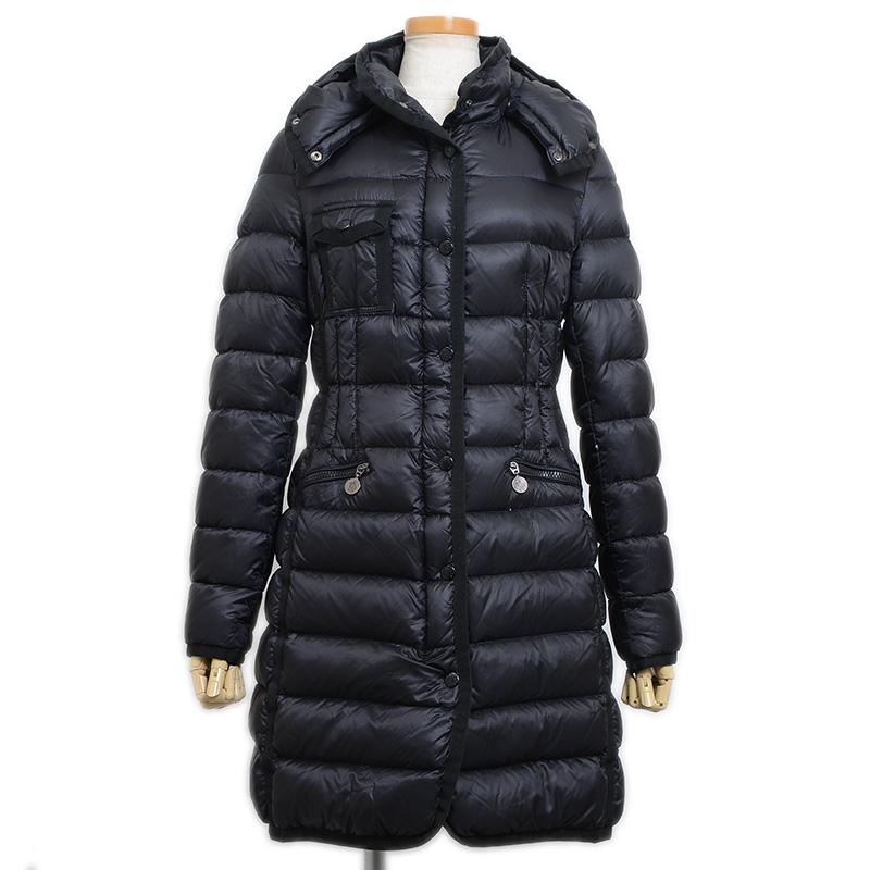 4591 モンクレール☆ダウンジャケット HERMINE エルミンヌ MONCLER（モンクレール） HERMINE エルミンヌ ダウンコート ブラック