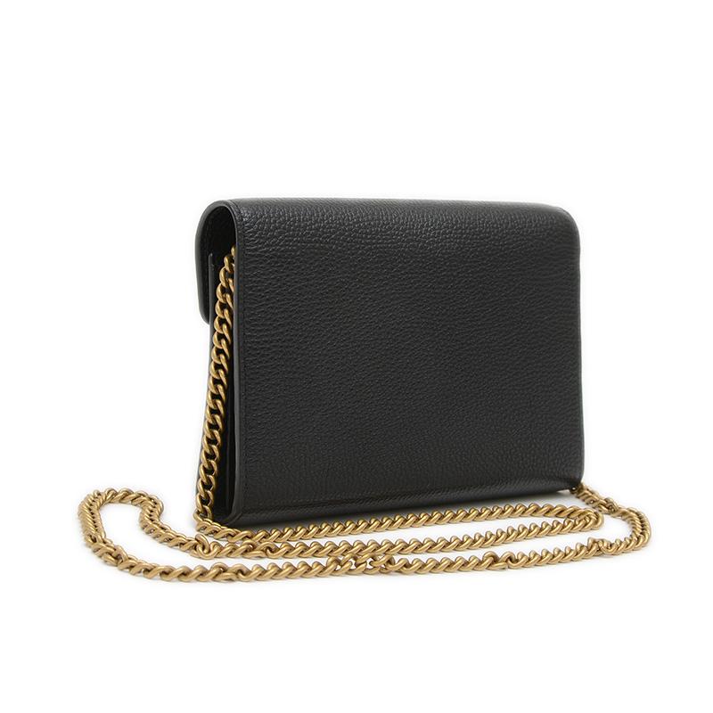 GUCCI（グッチ） GGマーモント チェーンショルダーバッグ レザー