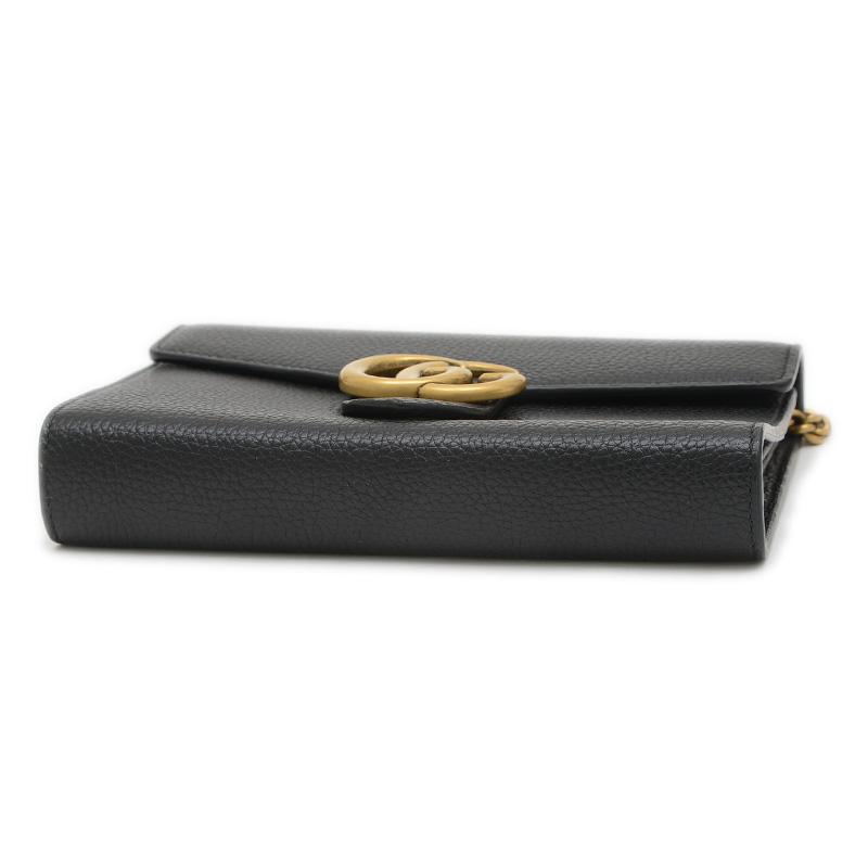 GUCCI（グッチ） GGマーモント チェーンショルダーバッグ レザー