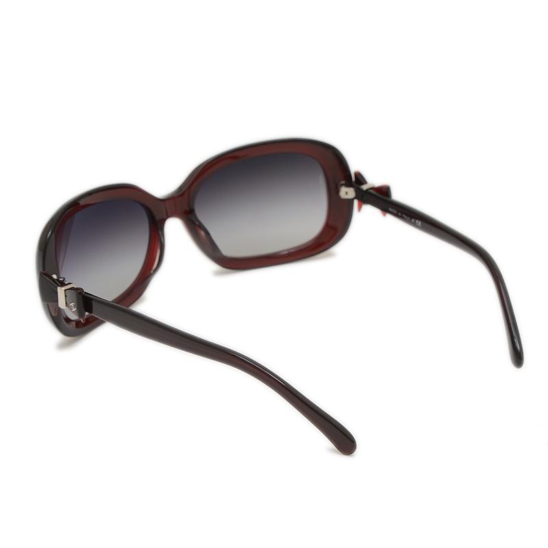 CHANEL（シャネル） サングラス リボン レッド/ブラック 5170-A