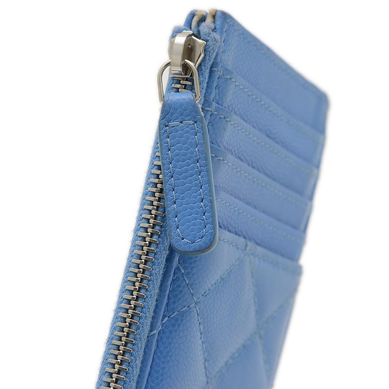 CHANEL（シャネル） マトラッセ フラグメントケース キャビアスキン