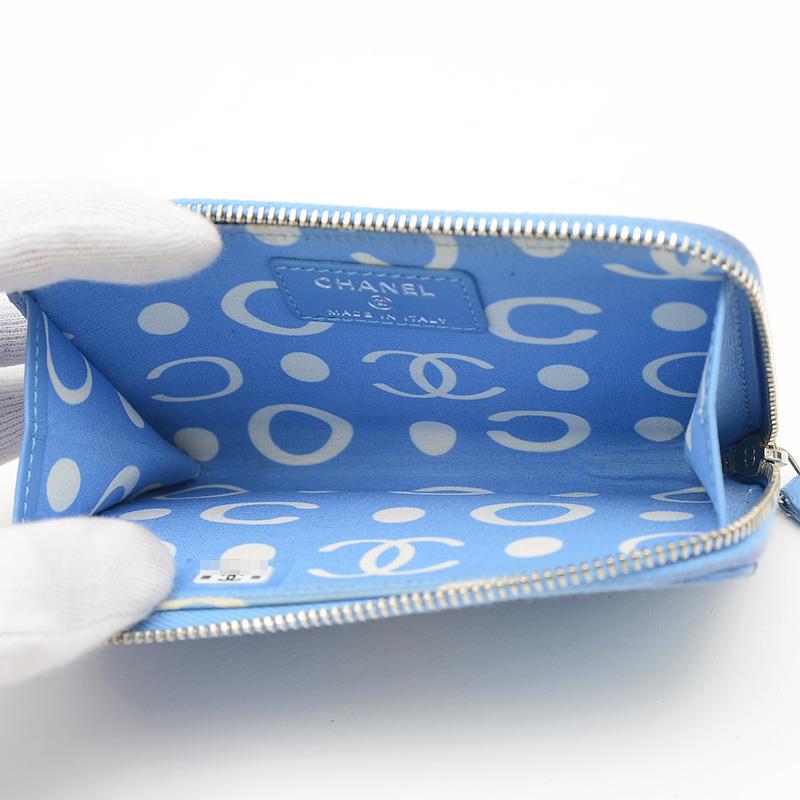 CHANEL（シャネル） マトラッセ フラグメントケース キャビアスキン