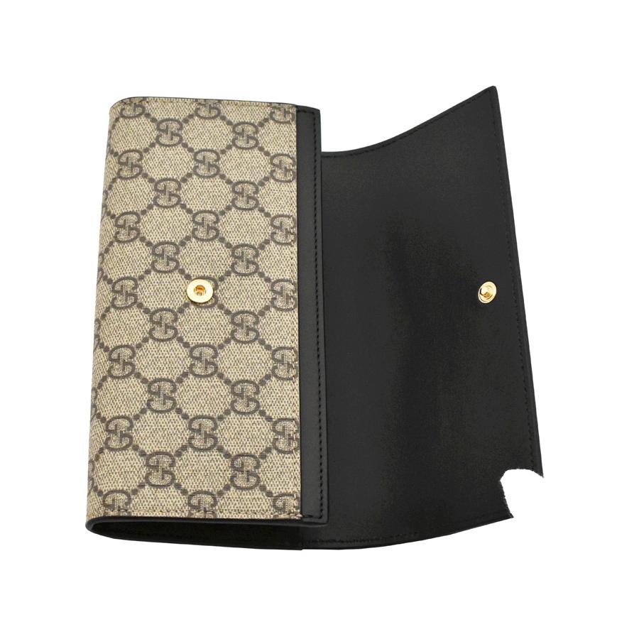 GGキャンバス グッチ 財布 GUCCI 二つ折り長財布 メンズ レディース