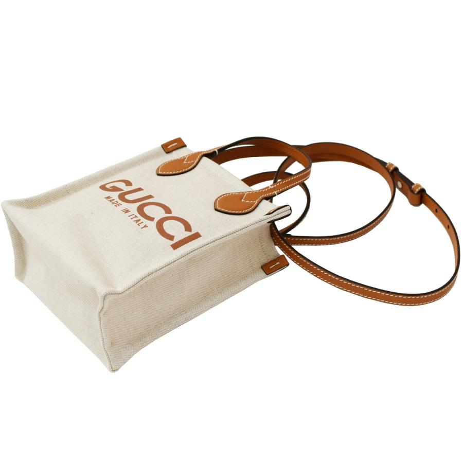 グッチ バッグ GUCCI レディース メンズ  2WAYバッグ キャンバス スーパーミニショルダーバッグ 斜め掛け GUCCI プリント 799300の画像