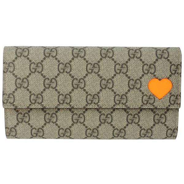国内外の人気集結 グッチ長財布 新作 グッチ財布 オレンジ ハート ネオンカラー レディース 二つ折り長財布 Gucci 財布 Dagl Tg