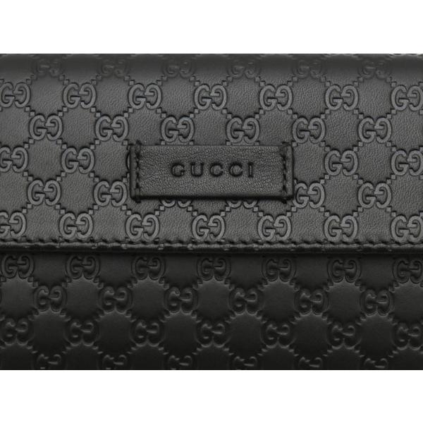 グッチ 財布 GUCCI ラウンドファスナー長財布 メンズ マイクロ 