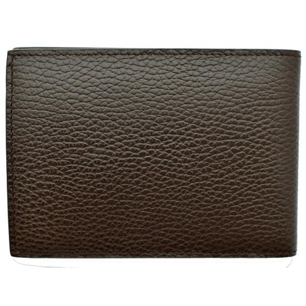 GUCCI グッチ 二つ折りメンズ財布 ダークブラウン GUCCI（グッチ） グッチ財布 二つ折り財布 メンズ ダークブラウン