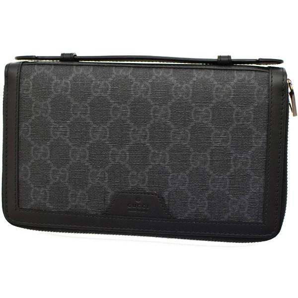 GGキャンバス グッチ 財布 GUCCI ラウンドファスナー長財布 トラベル