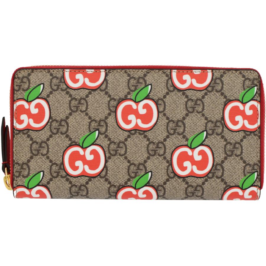 GGキャンバス グッチ 財布 GUCCI ラウンドファスナー長財布 レディース 