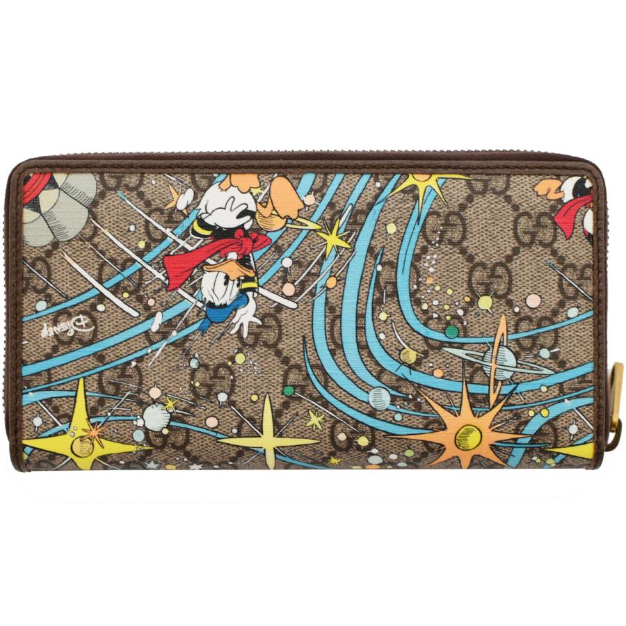 GGキャンバス グッチ 財布 GUCCI ラウンドファスナー長財布 メンズ