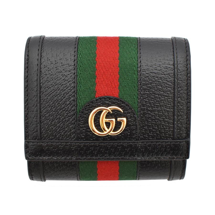 グッチ 財布 GUCCI 二つ折り財布 レディース OPHIDIA オフィディア