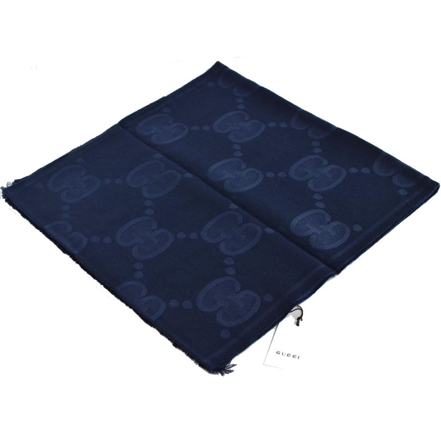 GG グッチ ストール マフラー GUCCI ダブルジャガード 大判45×195cm GG 
