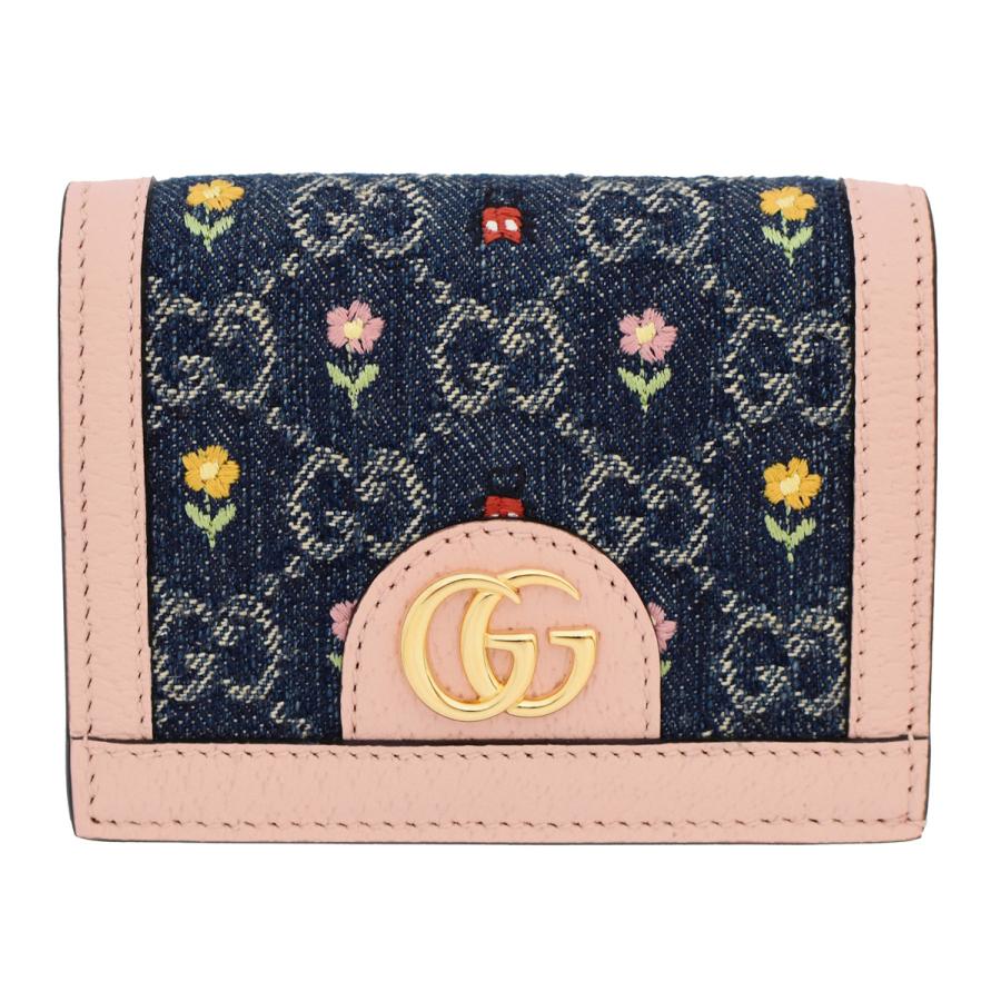 グッチ 財布 GUCCI 二つ折りコンパクト財布 カードケースウォレット GG