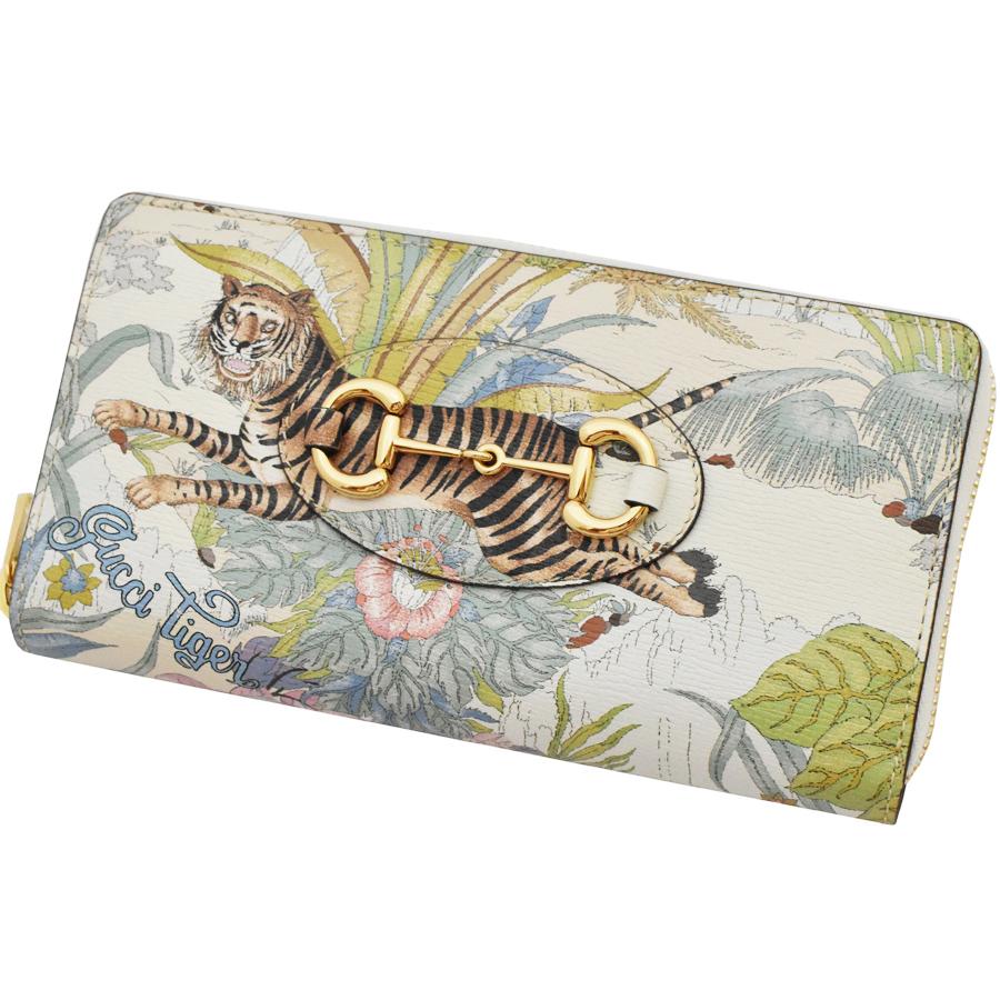 グッチ 財布 GUCCI ラウンドファスナー長財布 レディース タイガー ホースビット Tiger Horsebit 1955 621889｜brandream｜02