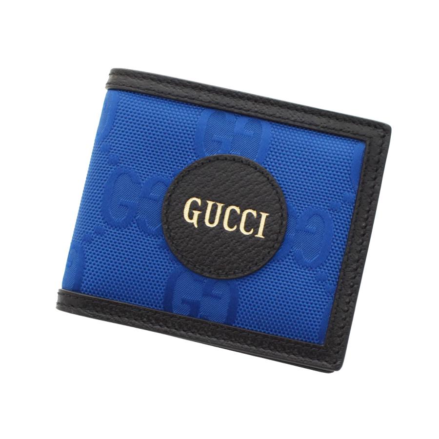 グッチ財布 GUCCI 二つ折り財布 札入れ 小銭入れなし メンズ OFF THE