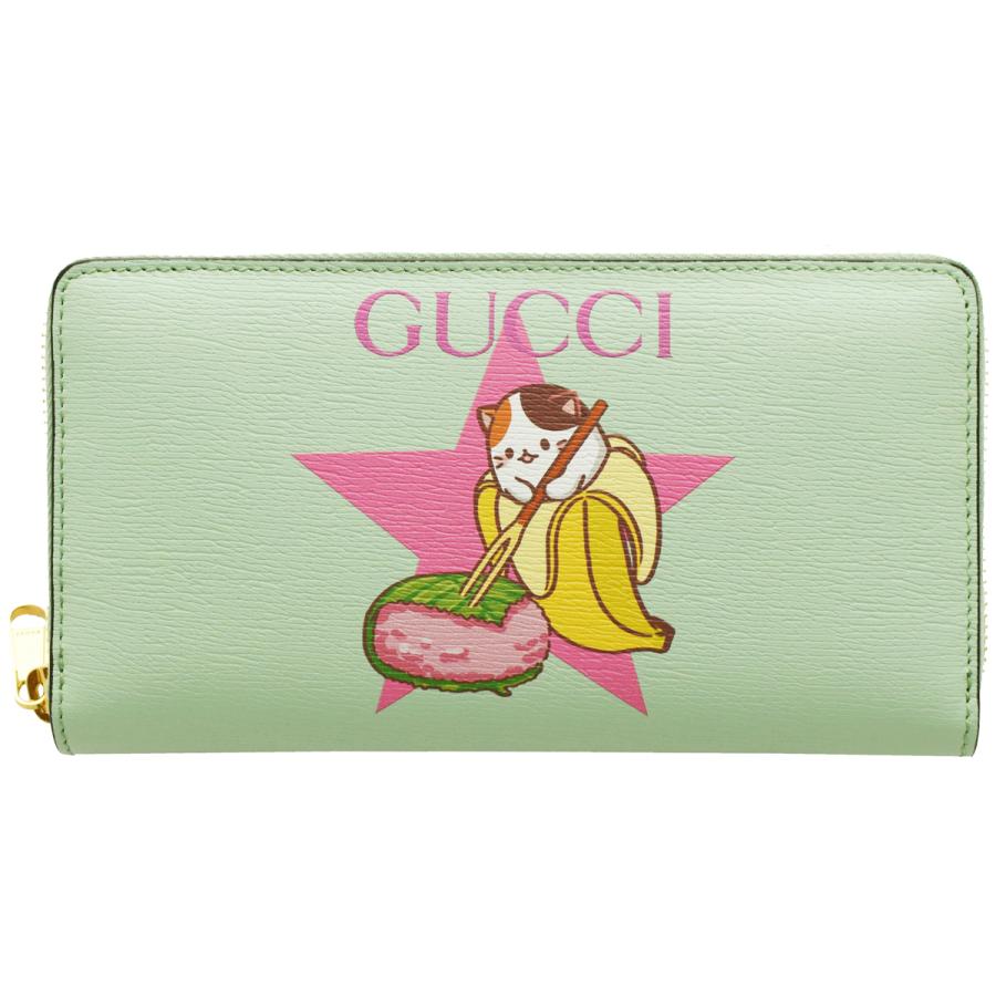 グッチ 財布 GUCCI ラウンドファスナー長財布 レディース メンズ ばな