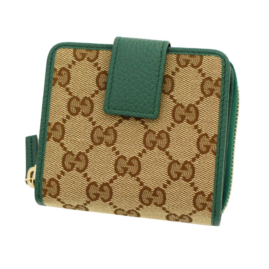 GGキャンバス グッチ 財布 GUCCI 二つ折り財布 メンズ レディース