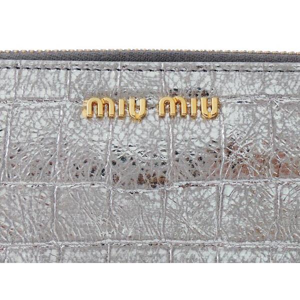ミュウミュウ L字ファスナー長財布(5M1183) miu miu（ミュウミュウ） miu miu財布 L字ファスナー長財布 5M1183 ST