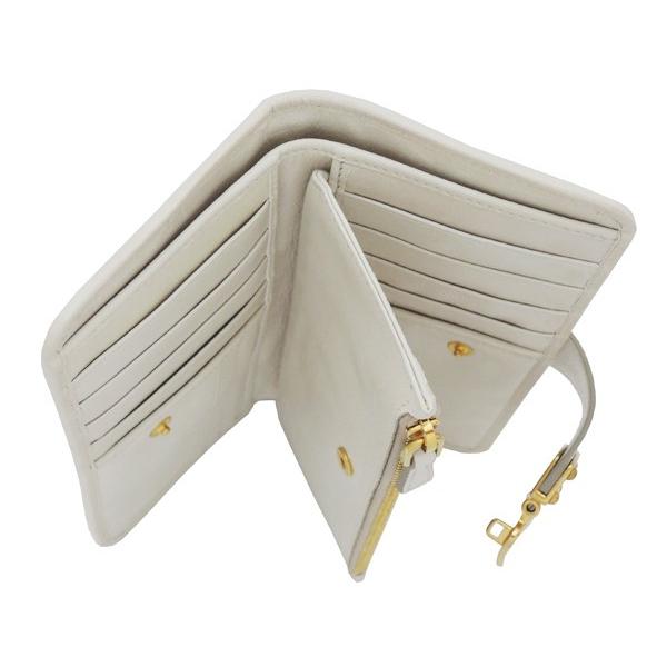 miu miu（ミュウミュウ） miu miu財布 マテラッセ 二つ折り長財布