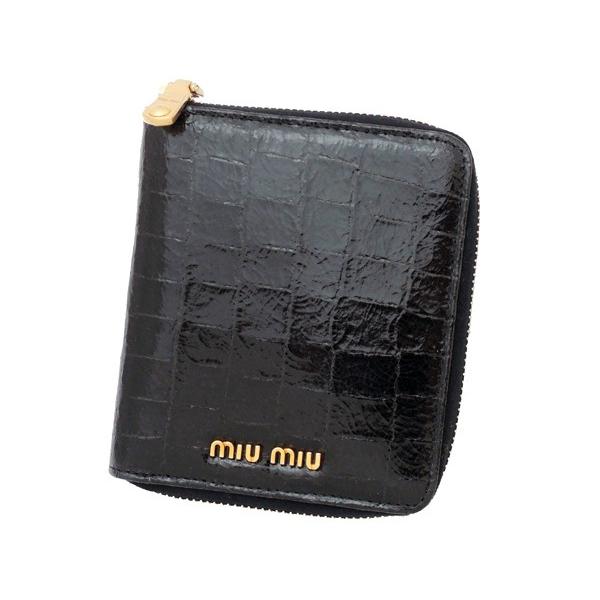 財布 miumiu ST. COCCO LUX MIU MIU - miumiu ST. COCCO LUXの通販 by Vivian's shop｜ミュウ