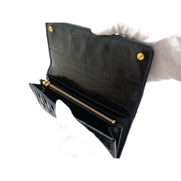 miu miu（ミュウミュウ） miu miu財布 マテラッセ 二つ折り長財布