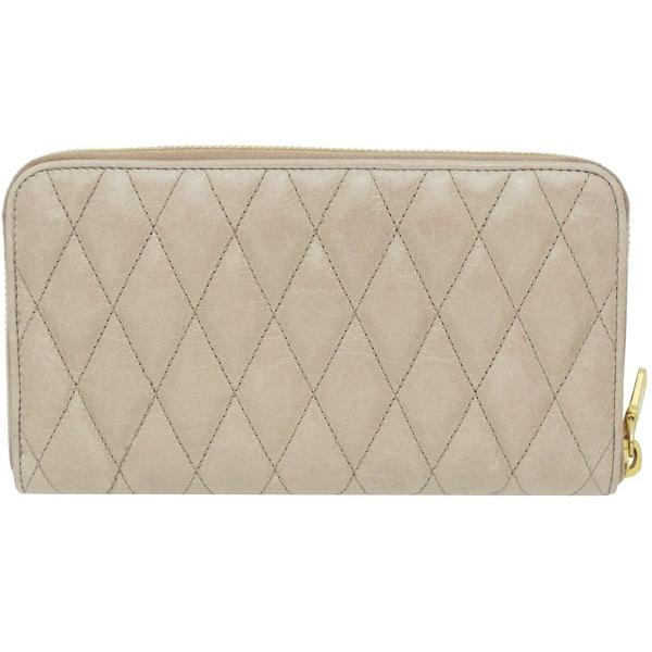 miu miu（ミュウミュウ） miu miu財布 ラウンドファスナー長財布
