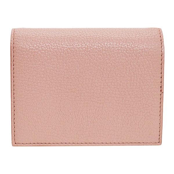 miu miu（ミュウミュウ） miu miu財布 二つ折り財布 MADRAS MIU 5MV204