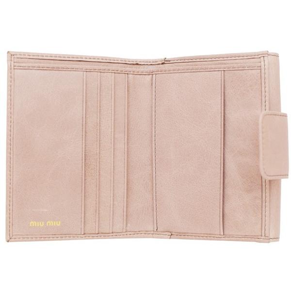 miu miu（ミュウミュウ） miu miu財布 Wホック二つ折り財布 リボン