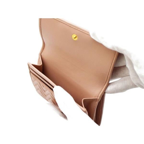 miu miu（ミュウミュウ） miu miu財布 Wホック二つ折り財布 NAPPA