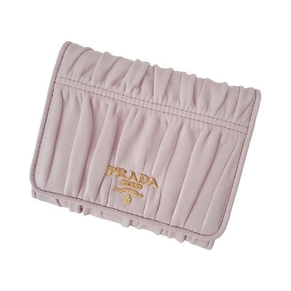 PRADA（プラダ） プラダ財布 三つ折り財布 レディース NAPPA GAUFRE'1