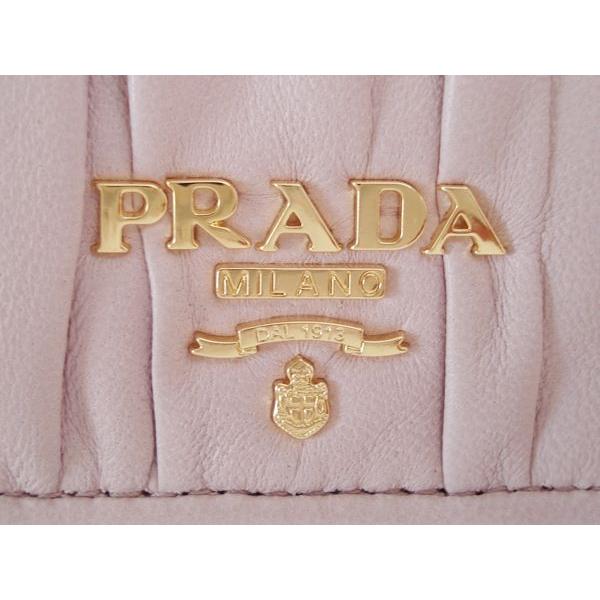 PRADA（プラダ） プラダ財布 三つ折り財布 レディース NAPPA GAUFRE'1