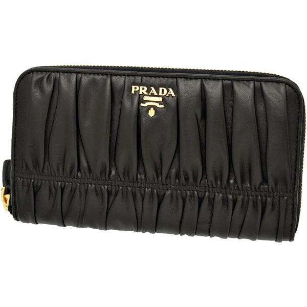 PRADA（プラダ） プラダ財布 ラウンドファスナー長財布 レディース 