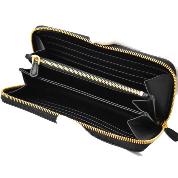 PRADA（プラダ） プラダ財布 ラウンドファスナー長財布 メンズ ユニ