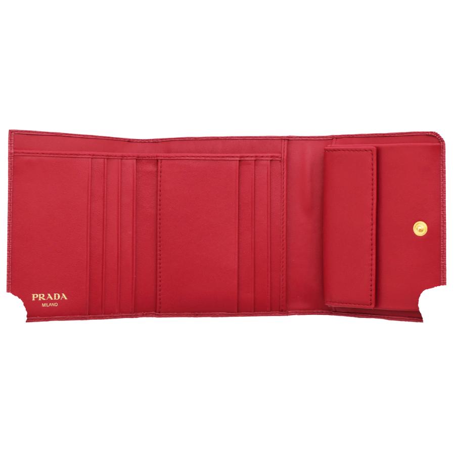 PRADA（プラダ） 【訳あり】プラダ財布 三つ折り財布 レディ−ス