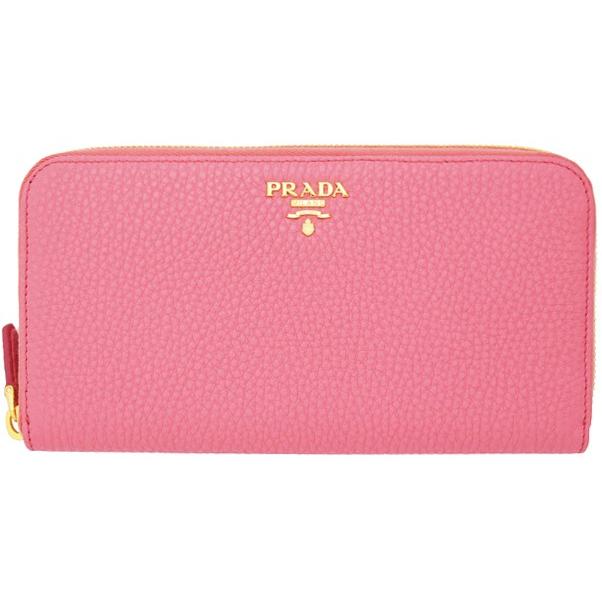 PRADA（プラダ） プラダ財布 ラウンドファスナー長財布 レディース 