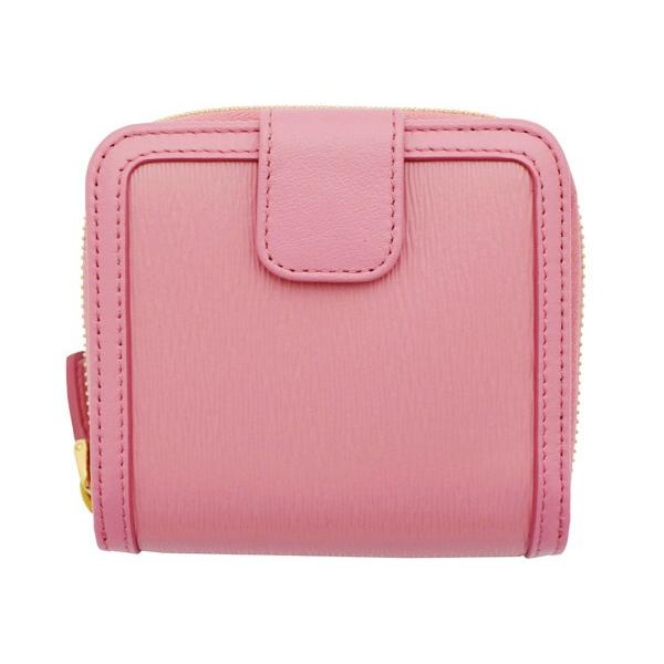 PRADA（プラダ） プラダ財布 二つ折り財布 レディ−ス リボン VITELLO