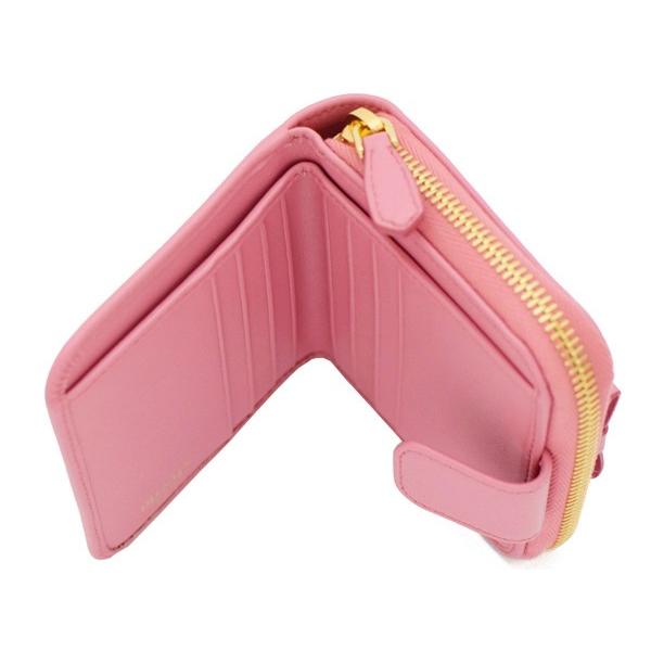 PRADA（プラダ） プラダ財布 二つ折り財布 レディ−ス リボン VITELLO