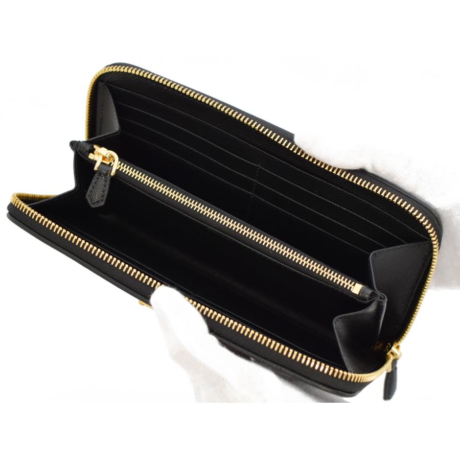 PRADA（プラダ） プラダ財布 ラウンドファスナー長財布 レディ−ス