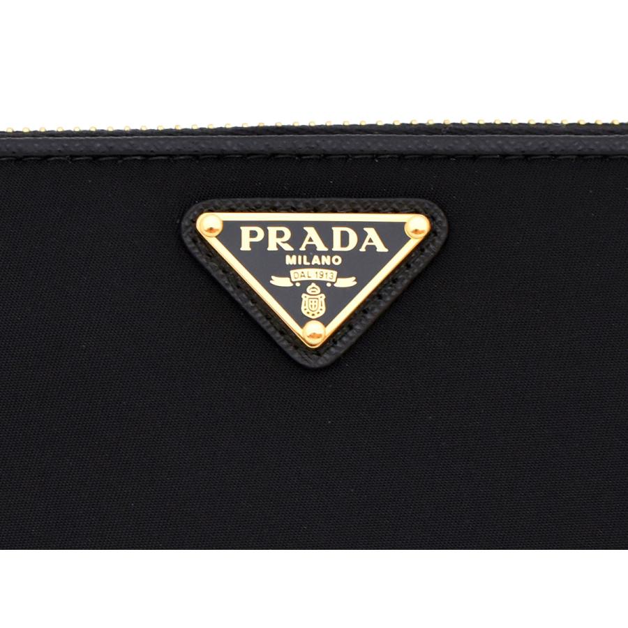 PRADA（プラダ） プラダ財布 ラウンドファスナー長財布 レディ−ス