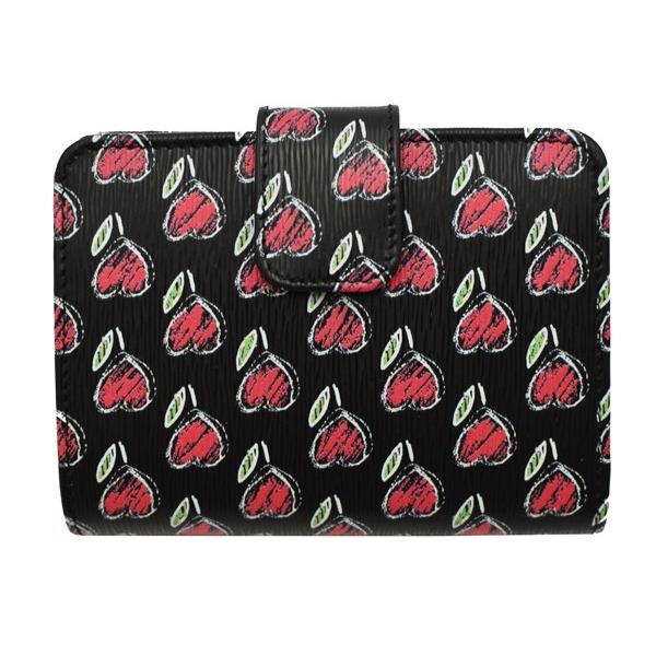 PRADA プラダ財布 二つ折り財布 レディ−ス ハート VIT. MOVE LOVE  