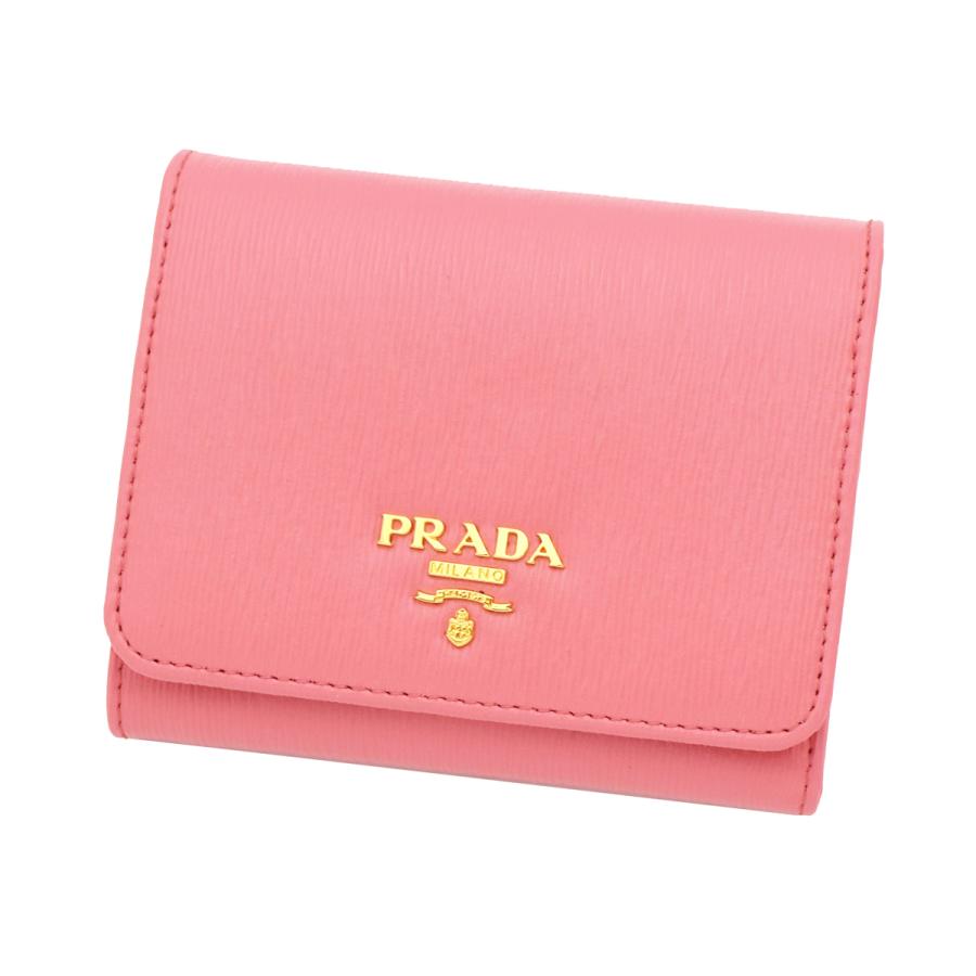 箱付 PRADA プラダ 1MH176 三つ折り財布 ヴィッテロムーブ 黒 箱付 PRADA プラダ 1MH176 三つ折り財布 ヴィッテロムーブ 黒 - メルカリ