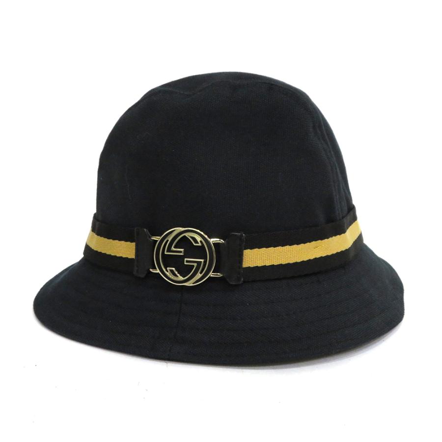 中古 グッチ バケットハット 帽子 バケハ インターロッキングG シェリーライン ABランク 139287 ブラック イエロー GUCCI  あすつく【送料無料】【西神店】 :0-gu230502-2:Brand Ritz - 通販 - Yahoo!ショッピング
